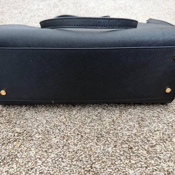 Tory Burch Black Leather Shoulder Bag - Picture 3 of 7